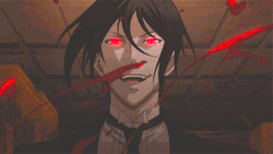 Black Butler Red Eyes And Blood