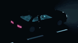 Black Car Anime GIF