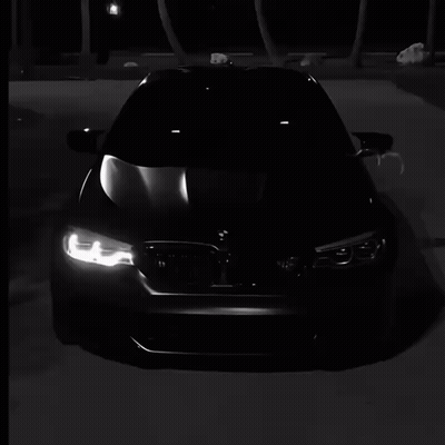 Black Car With BMW Logo GIF