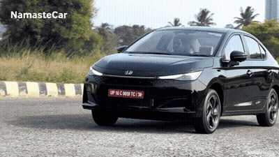 Black Car With License Plate UP 16 C 0659 TC 136 GIF