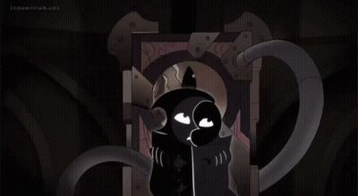 Black Cat Cartoon With Theowlclub.net GIF