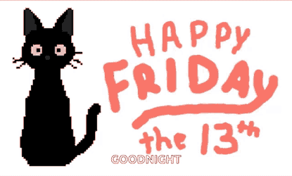 Black Cat GIF
