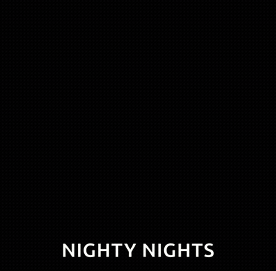 Black Cat Saying Nighty Nights GIF