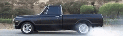 Black Chevrolet CK Burnout GIF