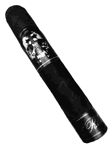 Black Cigar With Black Label Sticker