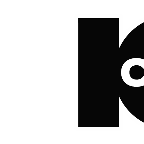 Black Circle With Cric Text Sticker