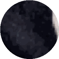 Black Circle With White Stripe Sticker