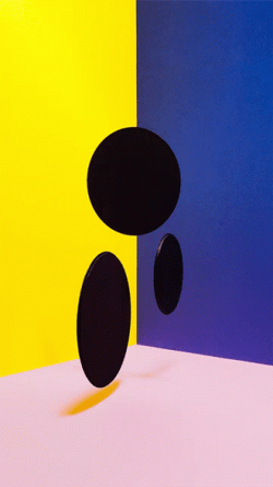 Black Circles Optic GIF