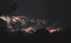 Black Clouds Forming Thunderstorm GIF