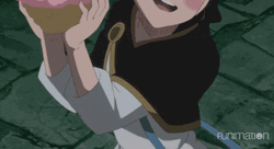 Black Clover Anime Flirt Look  GIF
