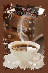 Black Coffee Good Morning GIF