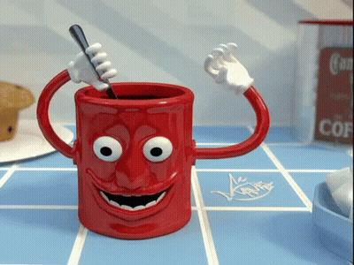 Black Coffee Mug With Pmd GIF