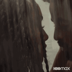 Black Couple Shower Kiss GIF