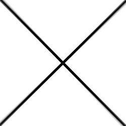 Black Cross In And Out Animation GIF