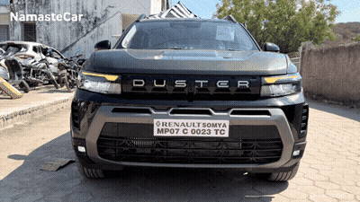 Black Duster With License Plate MP07C 0023 TC GIF