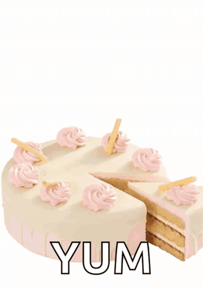 Black Forest Cake With Cherries And Whipped Cream GIF