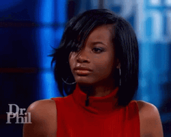 Black Girl Interview Dr. Phil Show GIF
