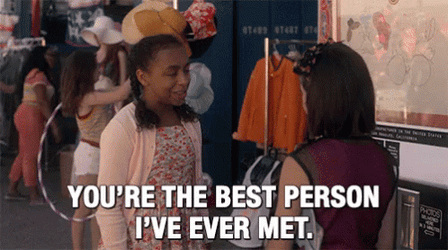 Black Girl Meeting BFF Youre Simply The Best GIF