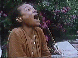 Black Girl Screaming Stupid GIF