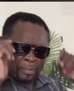 Black Guy Changing Glasses GIF