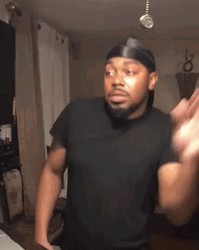 Black Guy Do Milly Rock Inside The Room GIF