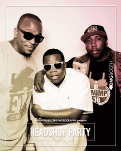 Black Guy Headshot Party GIF