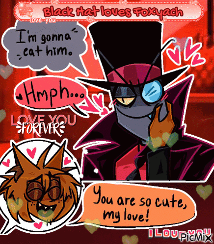 Black Hat Saying I Gonna Cat GIF