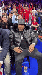 Black Hoddie Allen Iverson Practice GIF