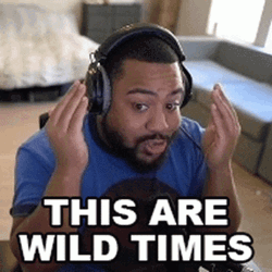 Black Hokage This Are Wild Times GIF