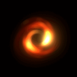 Black Hole M87 Swirl
