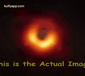 Black Hole Real Image.Gif GIF