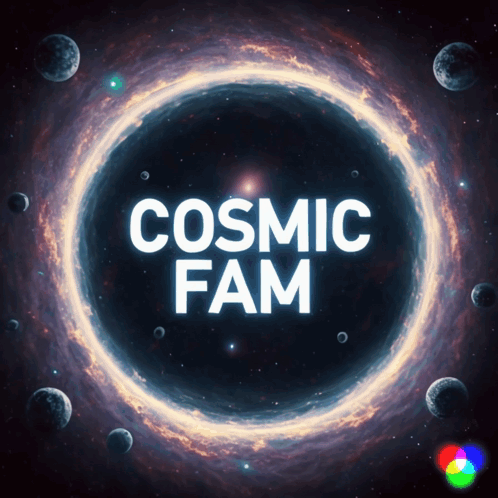 Black Hole With Cosmic Fam GIF