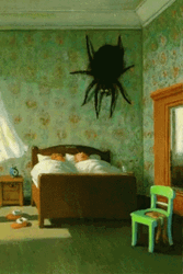 Black House Spider GIF