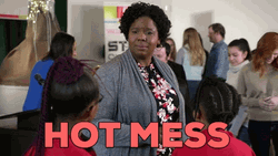 Black-Ish Sitcom Hot Mess GIF