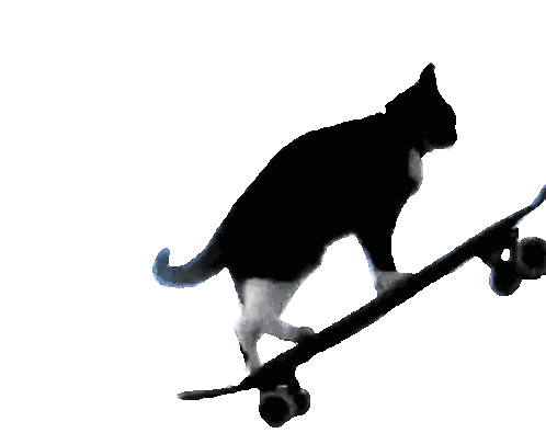 Black Johnny Layton Skateboard Sticker
