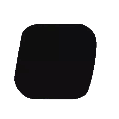 Black Logo With White C And Purple Stripe Sticker