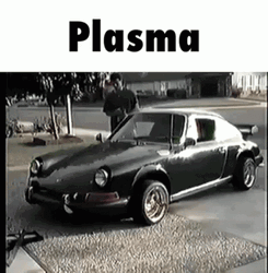 Black Lowrider Car GIF