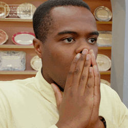 Black Man Shocked Meme Hands On Face