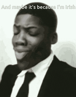 Black Man Suit GIF