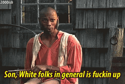 Black Man Vs. White People GIF