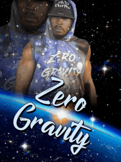 Black Man Zero Gravity Animated Poster GIF