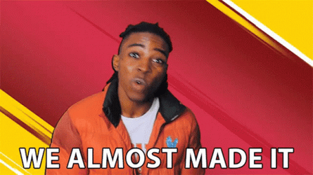 Black Mastadonte You Almost Had It GIF