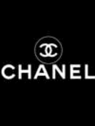 Black Minimalist Chanel Logo