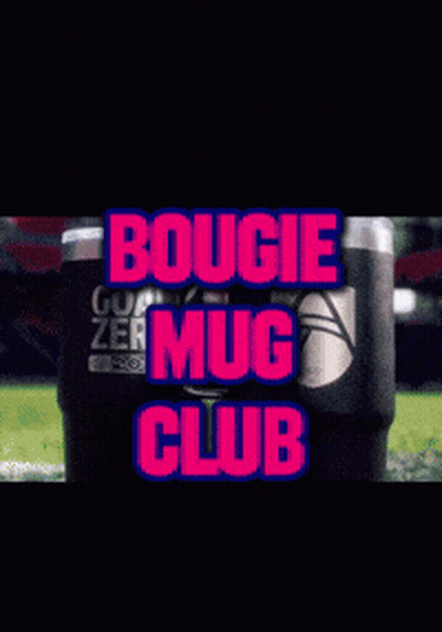 Black Mug Saying Bougie Mug Club