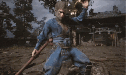 Black Myth Wukong Gameplay GIF