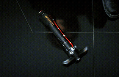 Black Object With Red Light GIF