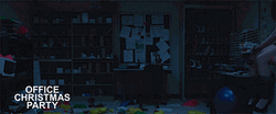 Black Out Office Christmas Party GIF
