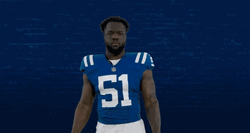 Black Panther Darius Leonard X Arms GIF