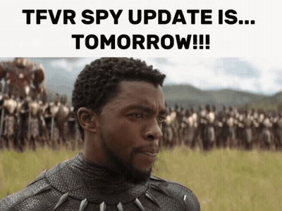 Black Panther Saying Tfvr Spy Update Tomorrow GIF