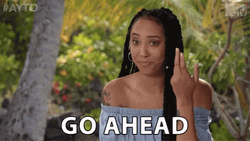 Black Pretty Lady Go On Go Ahead GIF